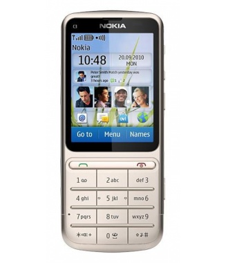 Nokia C3-01 Touch and Type Khaki Gold