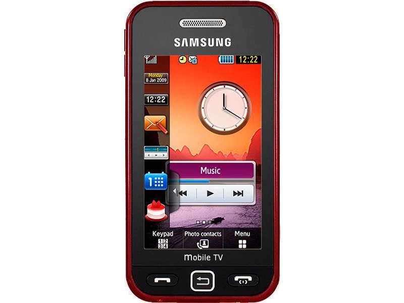 Samsung S5233t Red фото 1